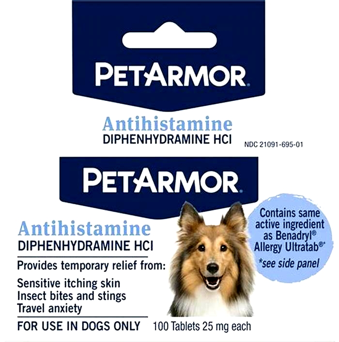 What antihistamine is good for dogs with hives?