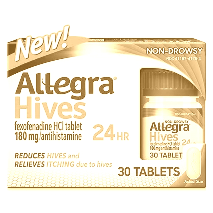 What is the fastest acting antihistamine for hives?